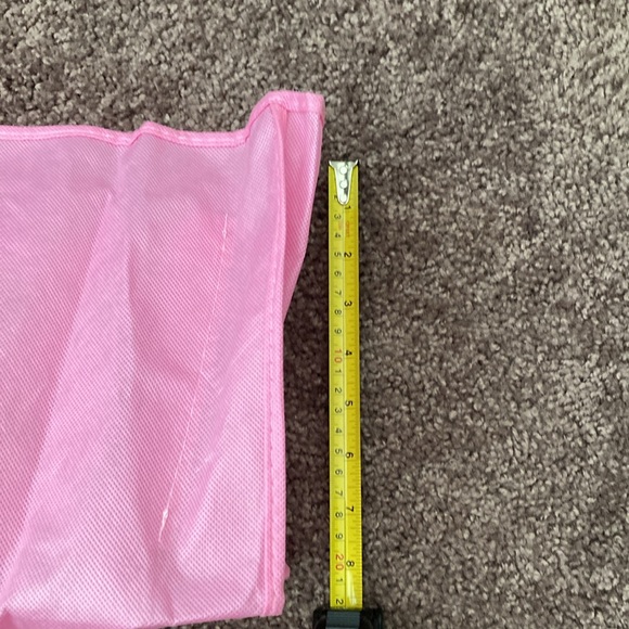 Bag Organizer 7 Slots Pink Nylon - Picture 7 of 9